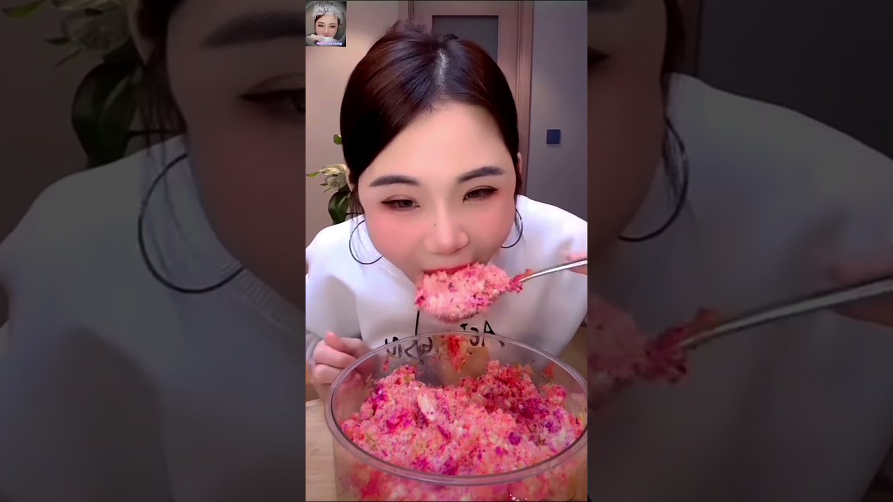 ASMR YY'S shaved Ice eating #yyice #mukbang #shavediceasmr