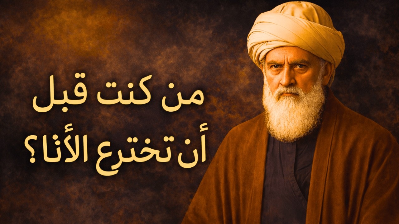 من كنتَ قبل أن تُصنع الأنا؟ — أسرار الرومي