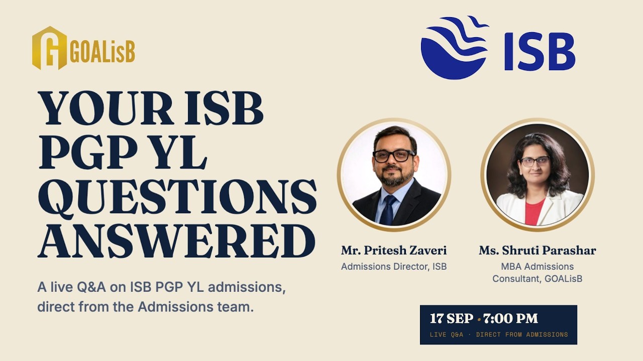 ISB PGP YL QnA