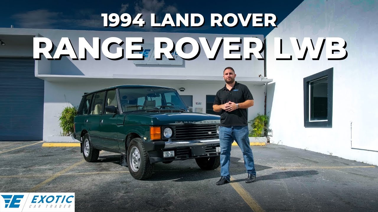 Collector 1994 Range Rover Long Wheel Base LWB l Vintage Range Rover