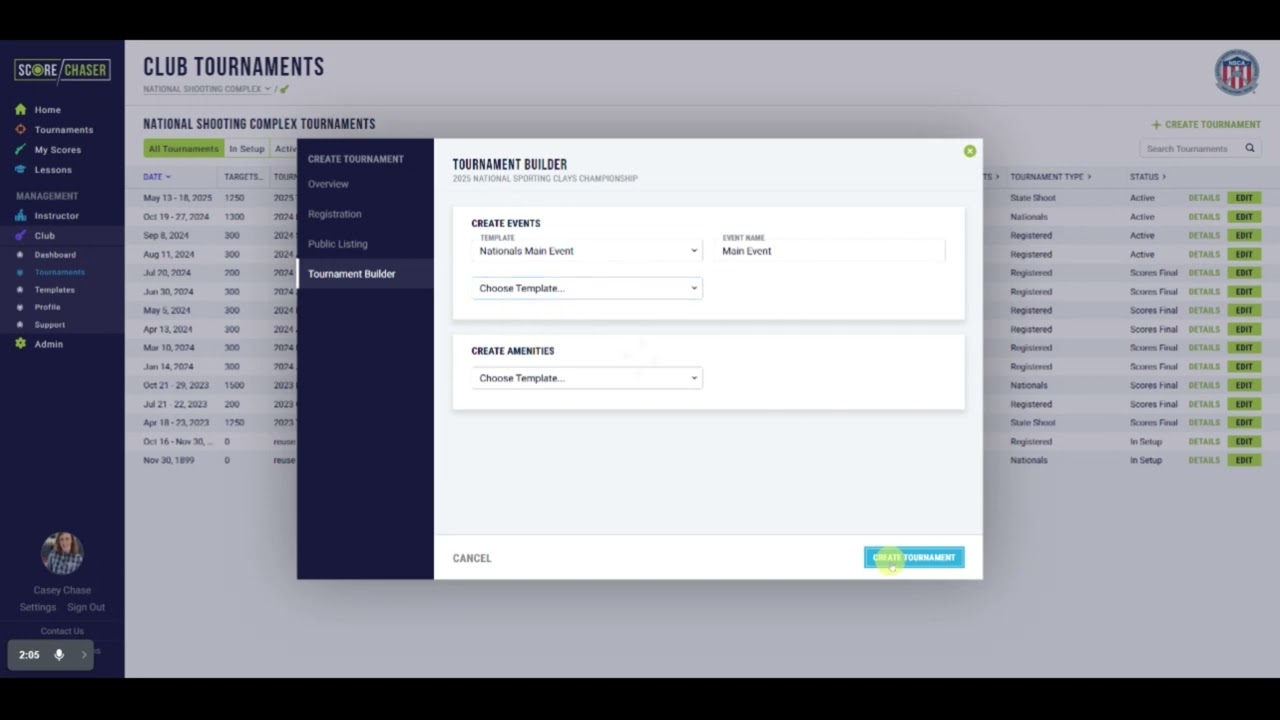 Use Templates on Score Chaser