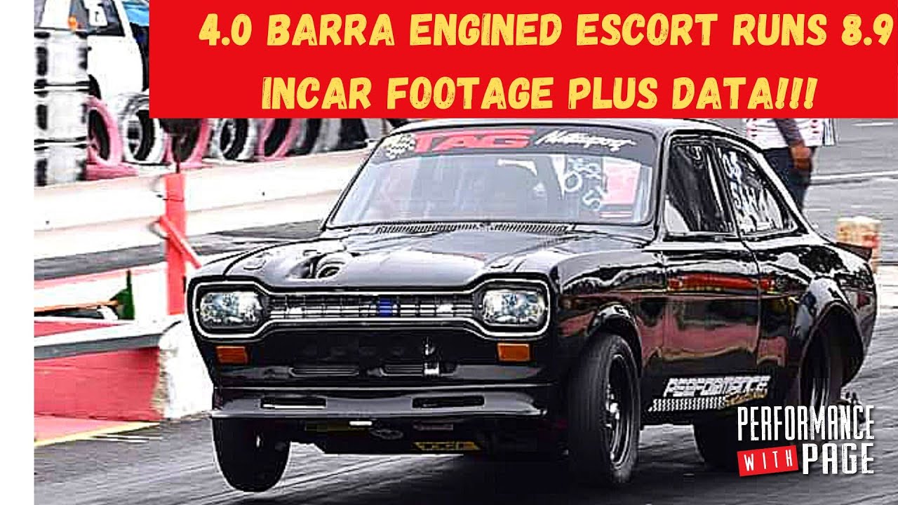 Cape Town built Escort runs 8.9 seconds!