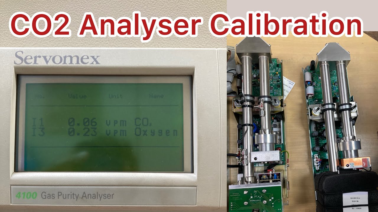 CO2 Analyser Calibration| Zero And Span Calibration Of CO2 Analyser|NDIR Technology|Servomex|Hindi|