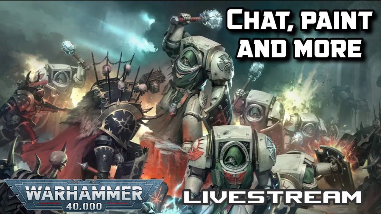 40k night, Painting Deathwing Armour, talking Rumours, Previews and 11th Edition