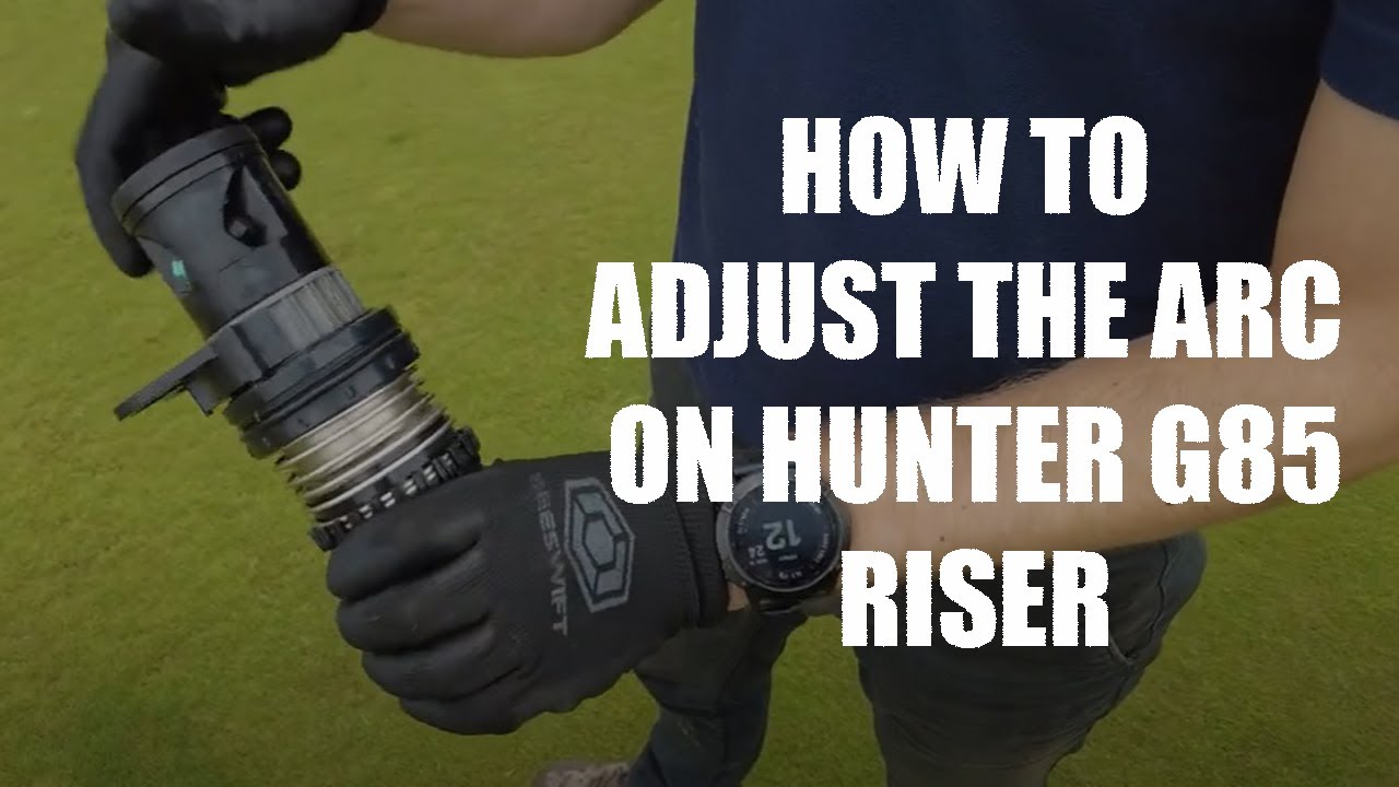 How To Adjust the Arc on Hunter G85 Riser