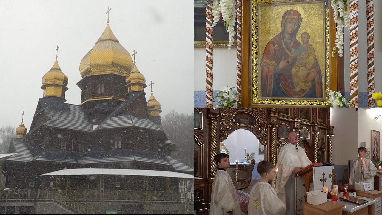 Погоня. Недільне Богослужіння в Погінському монастирі. Неділя М'ясопусна