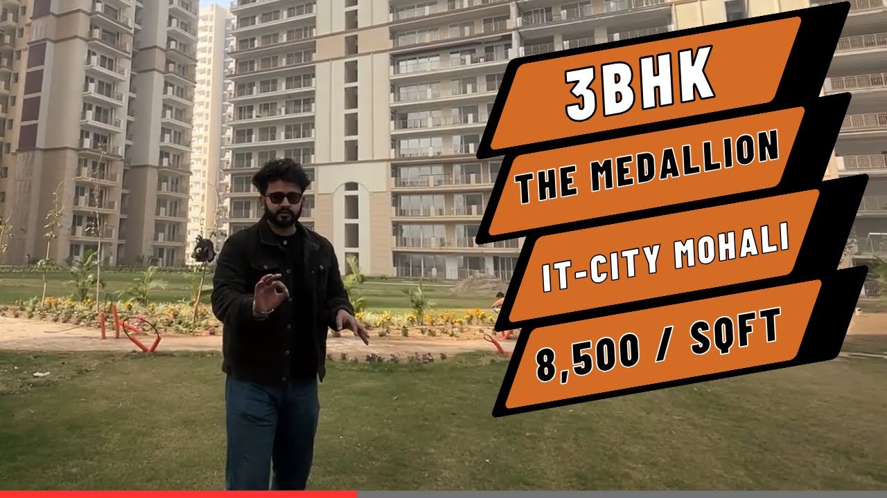 The Medallion Sector 82 IT City mohali | 3 BHK @8500 per Sqft Investor Units Available for Sale