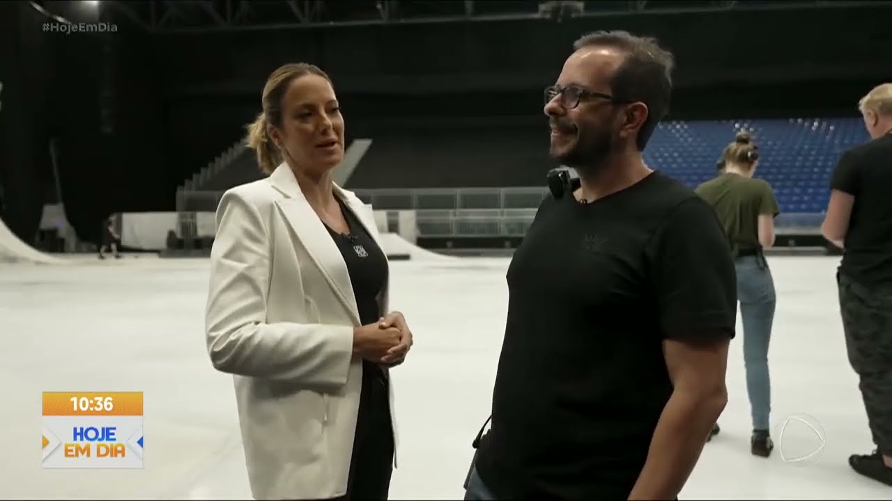 Bastidores do espetáculo Crystal do Cirque du Soleil no Truque Das Coisas