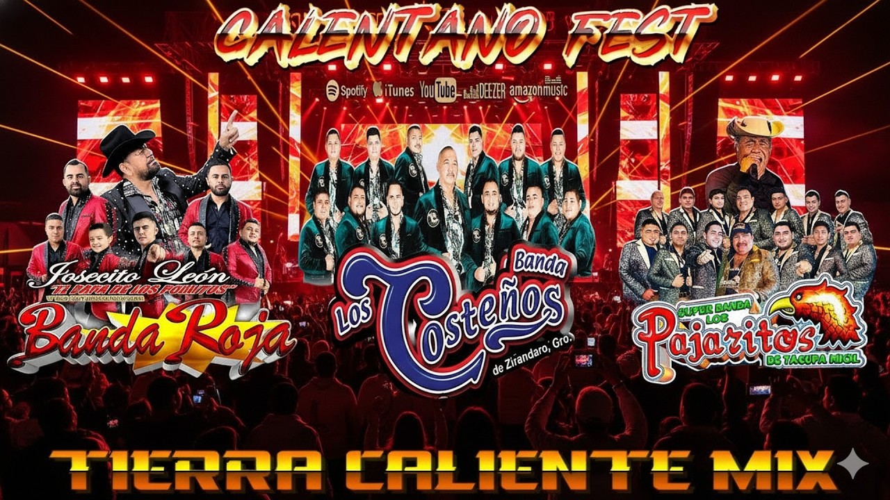 Calentano Tierra Caliente Mix 💥 Banda Roja ft Los Pajaritos De Tacupa ft Banda Los Costeños