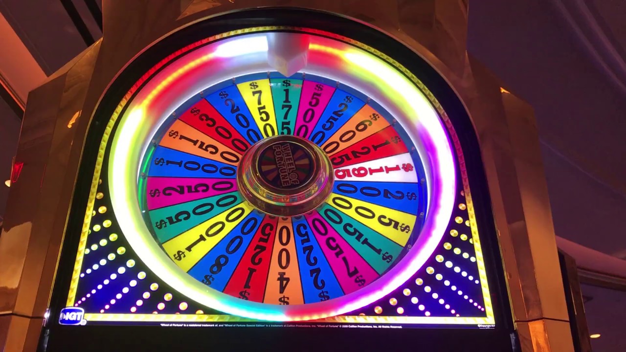 100 Max Bet Spins | Wheel of Fortune $10 Slot machine | Bonus Spin Jackpot | Las Vegas Casino