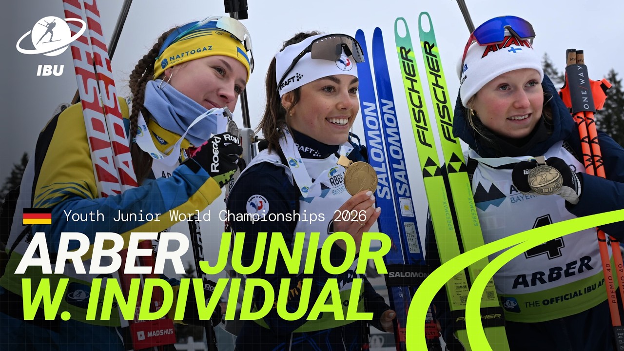 Fontaine takes Gold after flawless performance 🇫🇷 Youth Junior World Championships Biathlon 2026
