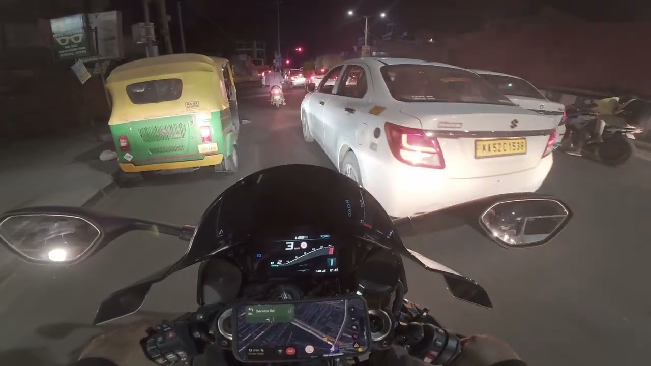 22Feb2026 - BMW S1K Bangalore Biker - Daily Ride - Back Home