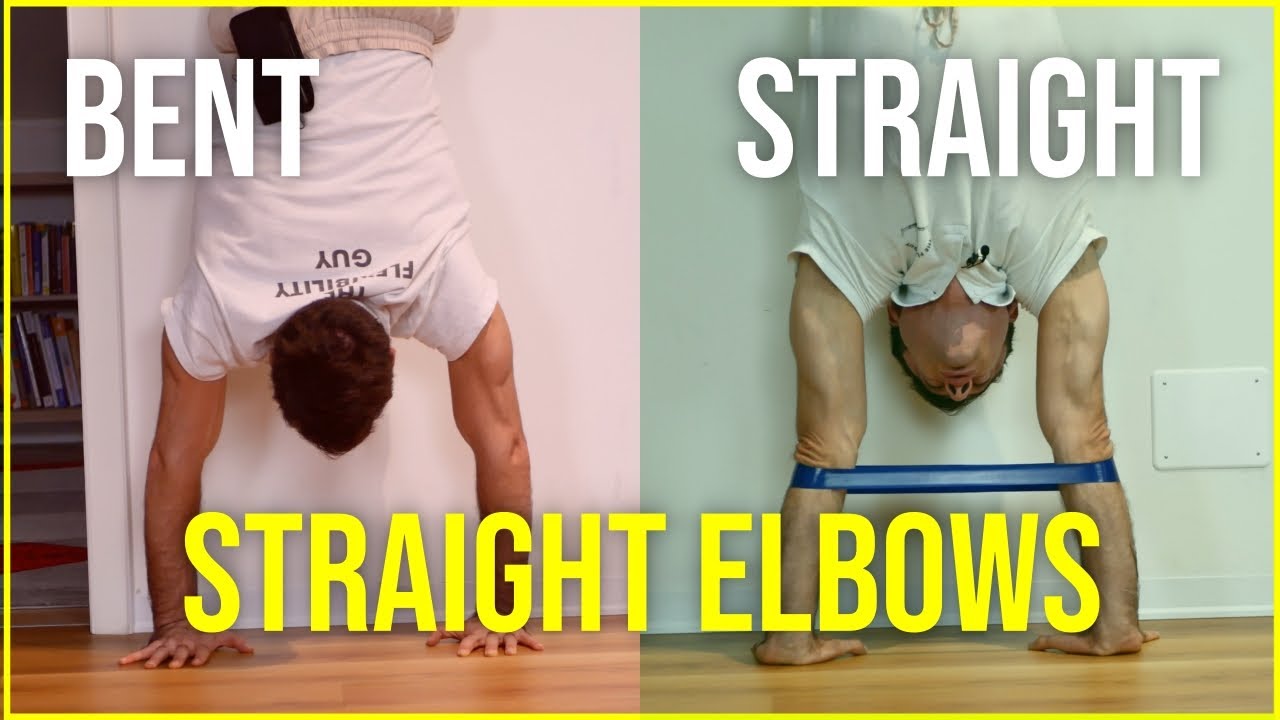 Handstand Tutorial: How to Straighten your Elbows during a Handstand!
