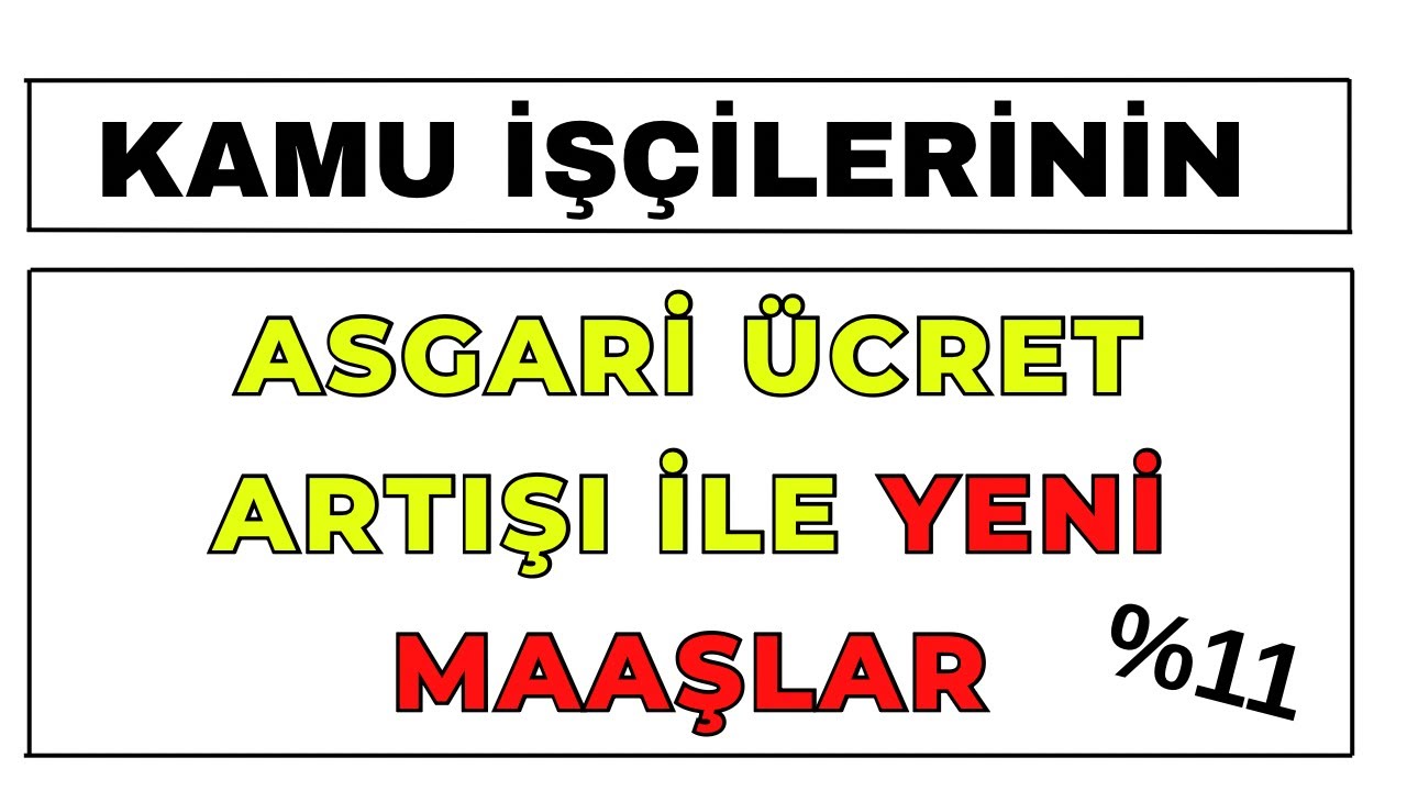 ASGARİ &Uuml;CRET İŞ&Ccedil;İ MAAŞLARINI NE KADAR ETKİLEYECEK? Zamlı maaş hesaplaması