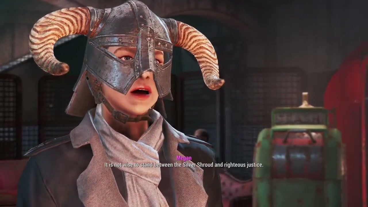 Fallout 4 🌸 SILVER SHROUD QUEST
