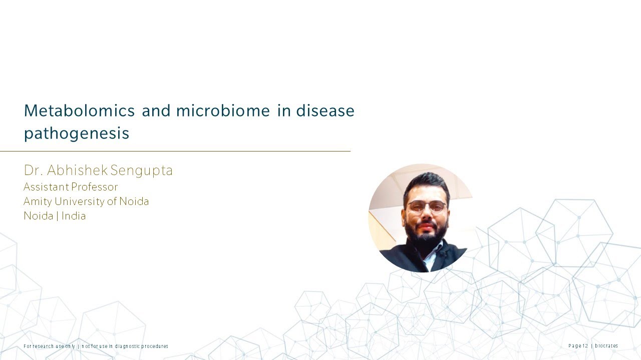 Metabolomics and microbiome in disease pathogenesis
