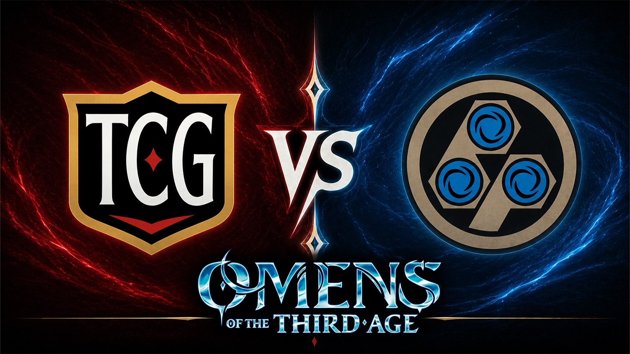 🔴 OMENS OF THE THIRD AGE SHOWMATCH! | The Card Guyz vs Blue Pitch