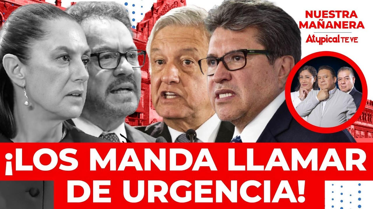 ¡GRITOS EN PALACIO! AMLO llama a Sheinbaum para regañarla por no aprobar la Reforma Electoral