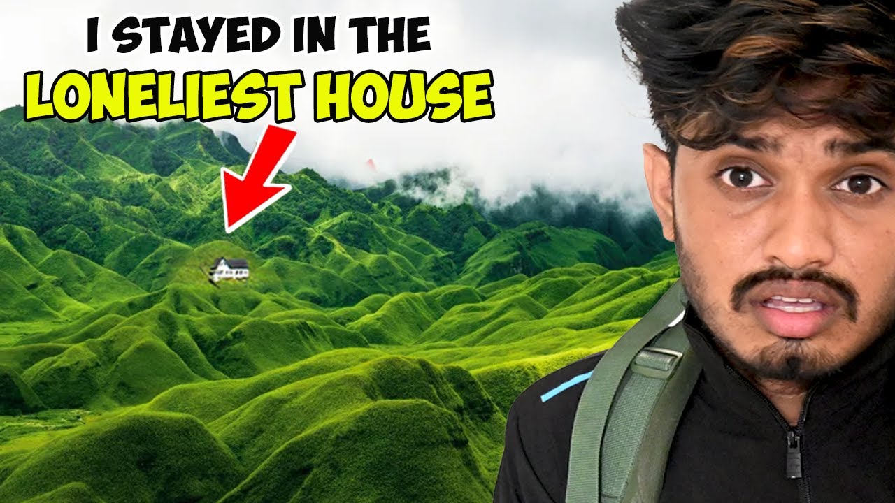 😱Surviving 24 Hours in the Loneliest House with Rats 🏡Nagaland😎