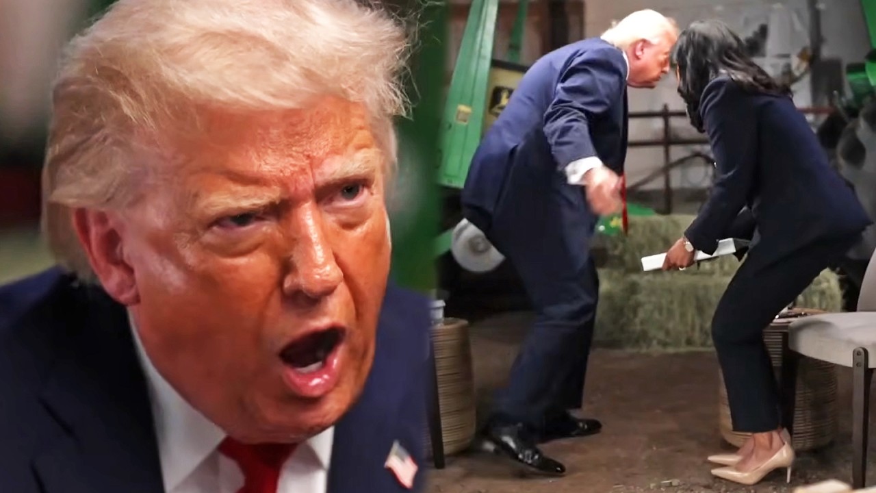 О нет: У Трампа случился приступ во время интервью?