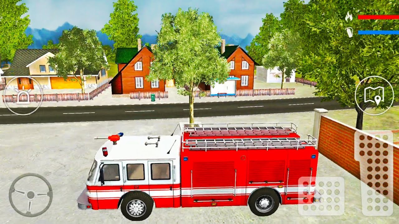 Rescue Firefighter and Fire Truck Simulator 3D - Android Gameplay