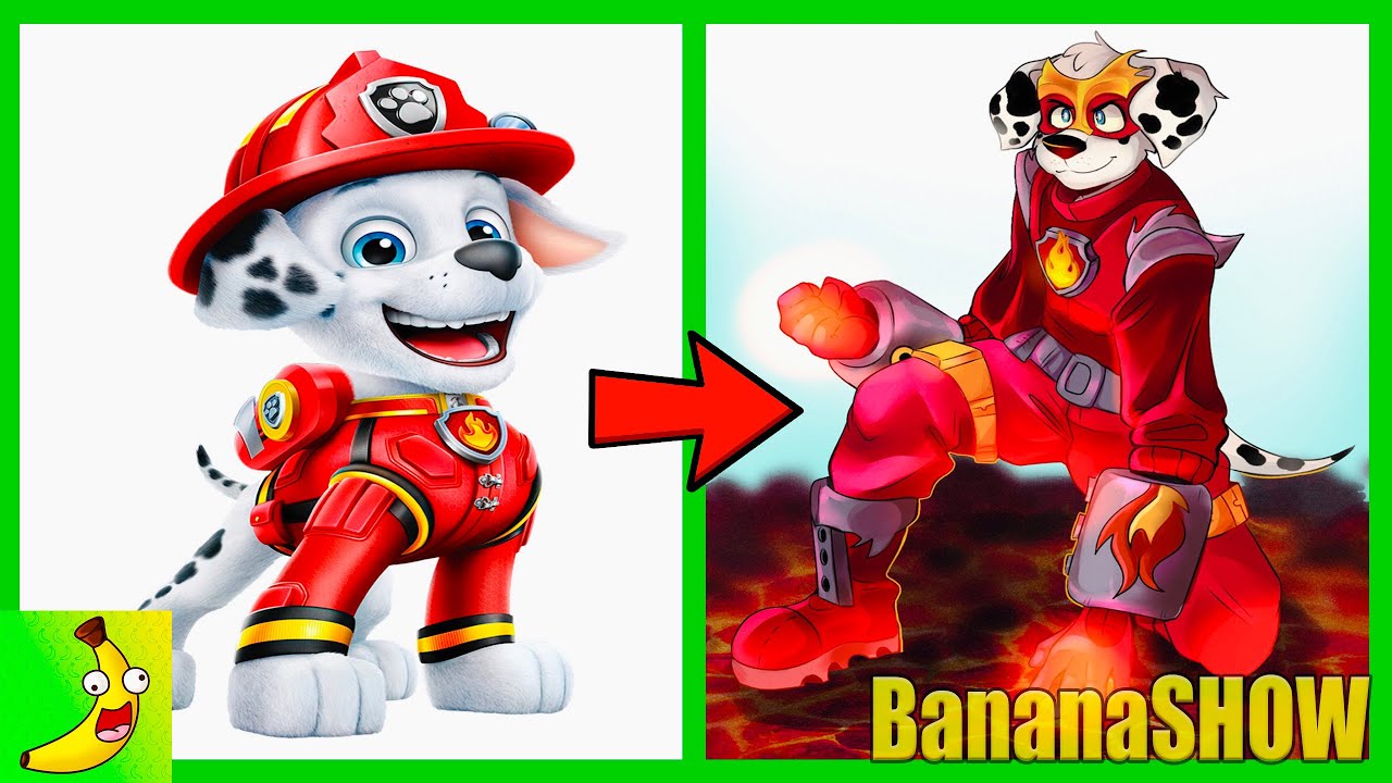 PAW PATROL Characters As Humans 🍌 @bananashow6730