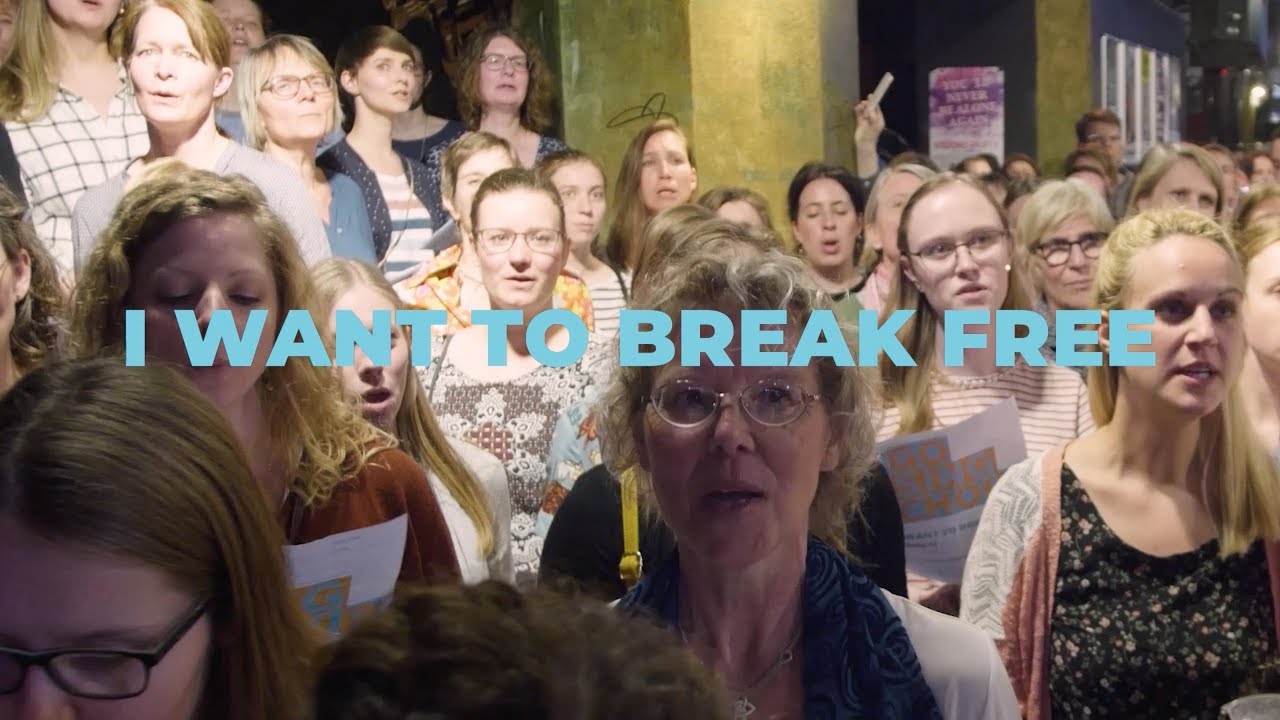 GO SING CHOIR - I WANT TO BREAK FREE (Queen)