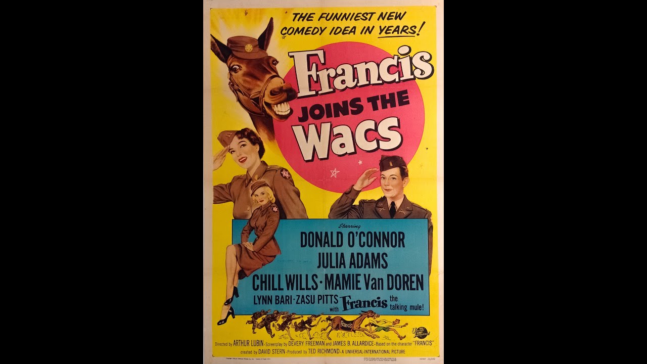 Donald O'Connor & Mamie Van Doren in 