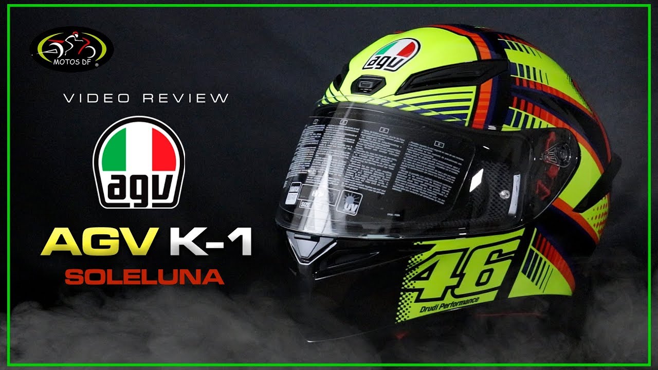 Casco AGV K-1 Valentino Rossi Soleluna - MOTOS DF