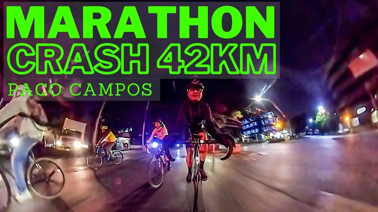 MARATHON CRASH RACE CDMX 2021 | RUTA MARATON EN BICI | RODANDO CON FRÍO