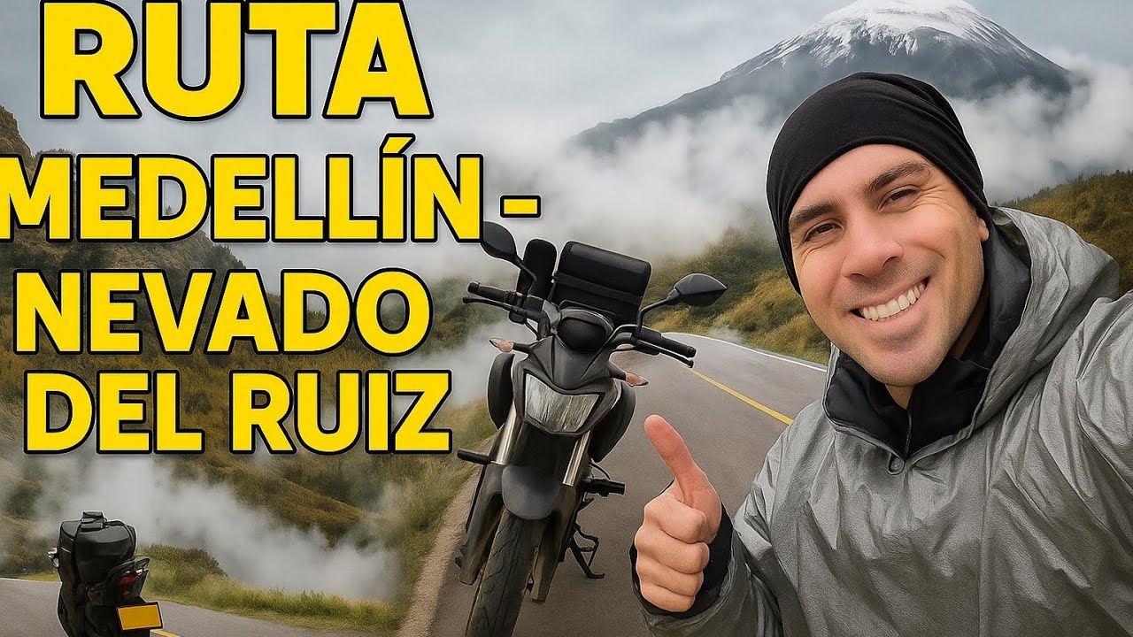 Ruta Medellín – Nevado del Ruiz en Moto 🏍️ | Aventura y Paisajes Increíbles