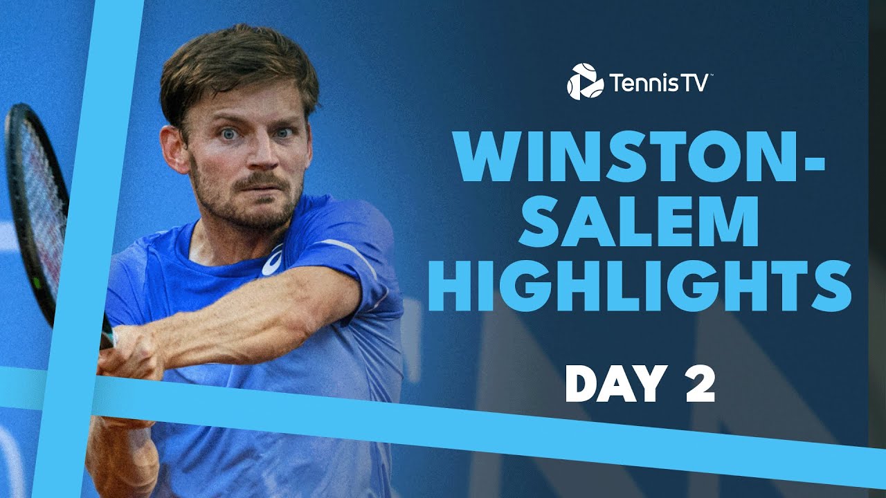 Goffin Faces Munar; Mannarino & Stricker In Action | Winston-Salem 2024 Day 2 Highlights
