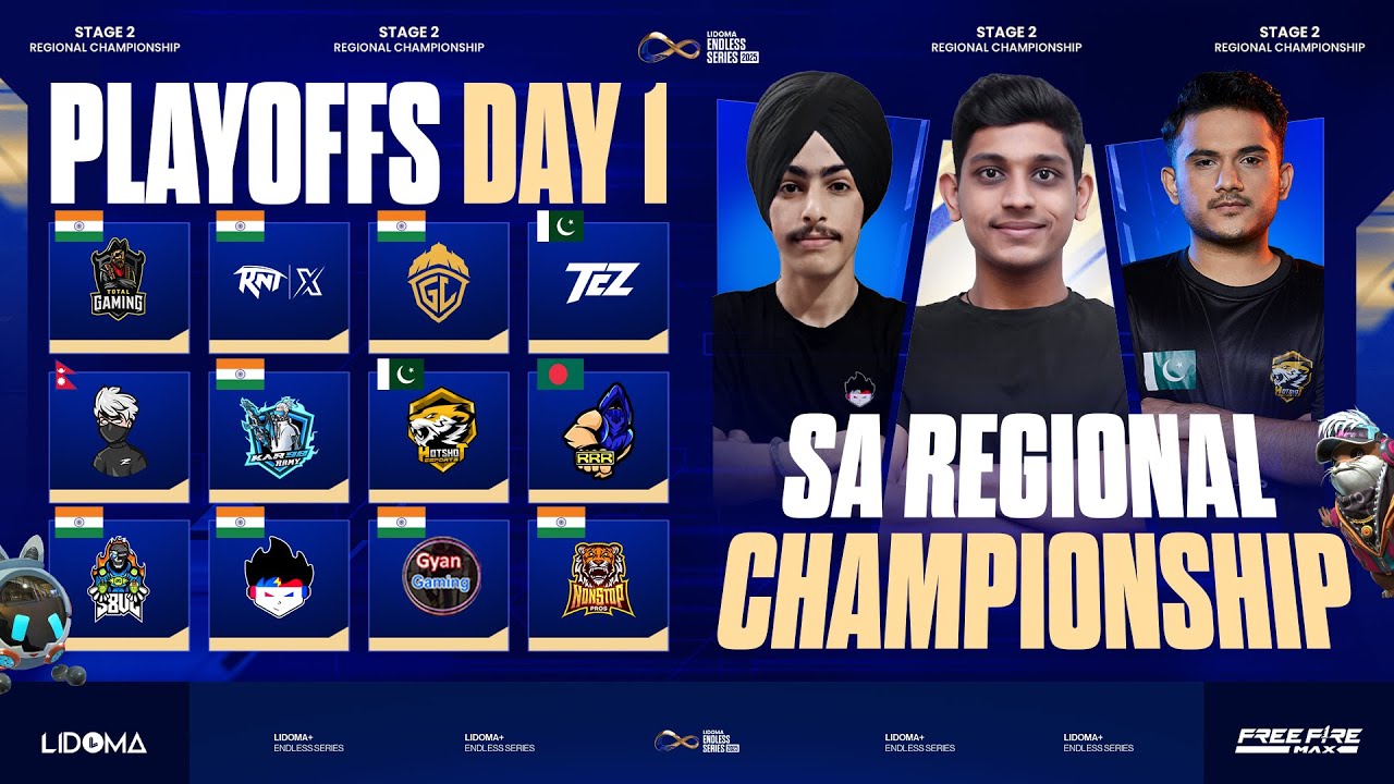 LIDOMA ENDLESS SERIES | SA REGIONAL CHAMPIONSHIP | PLAYOFFS #TG #TSG #S8UL #RRR #RNTX #GODL #HS