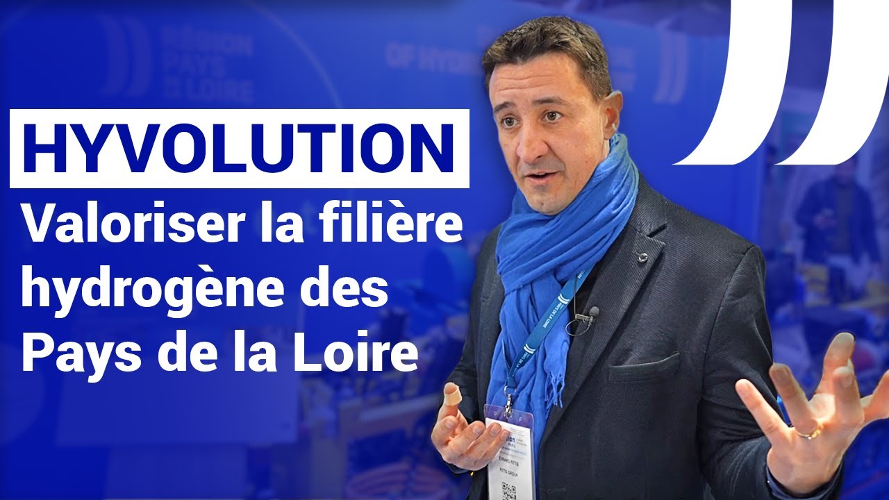 Hydrogène : la Région des Pays de la Loire au salon HyVolution 2023