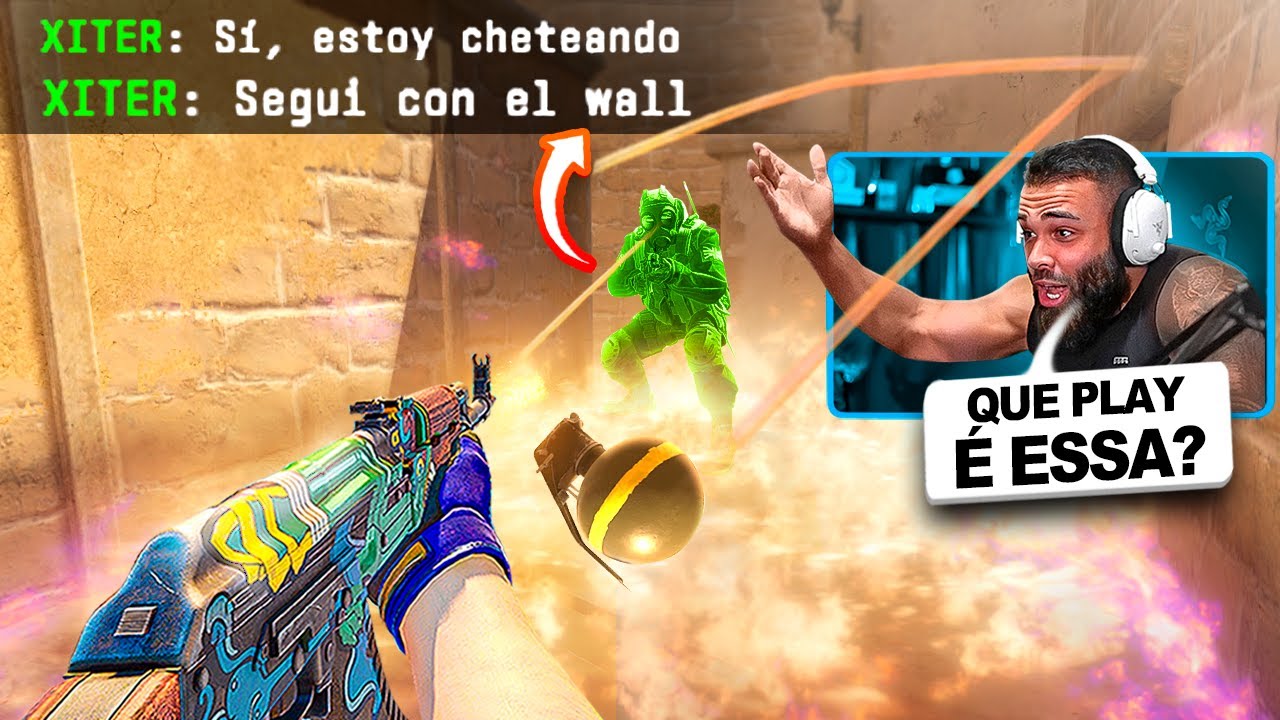 Caí contra um AIMBOT XITER assumido e fiz ele CHORAR pra mim - Está muito COMPLICADO UPAR assim