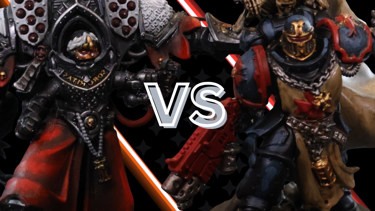 Black Templars VS Adepta Sororitas 40K Competitive Battle Report