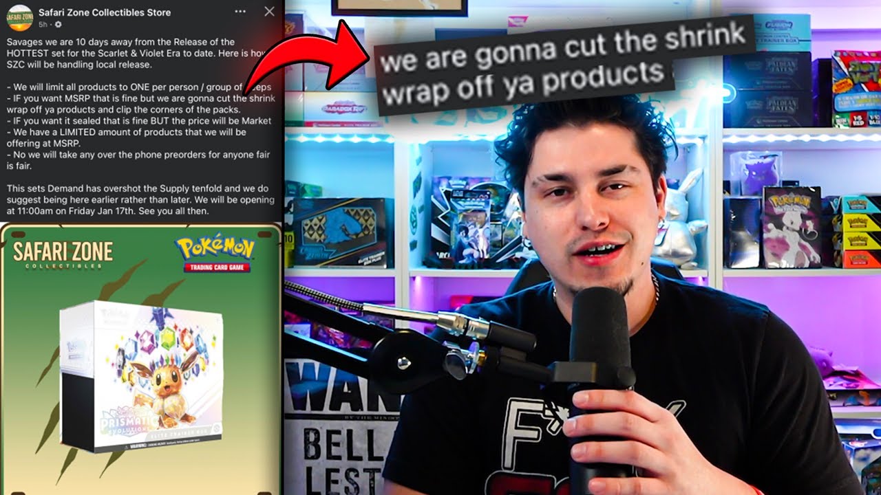 Selling Opened Prismatic Evolutions ETB's Is Crazy...