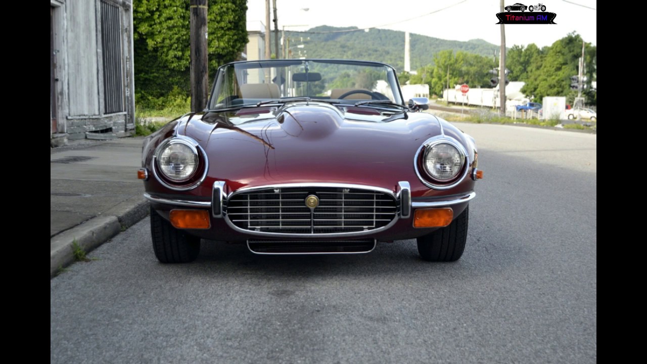 1974 Jaguar XKE Convertible V12 Restoration Project