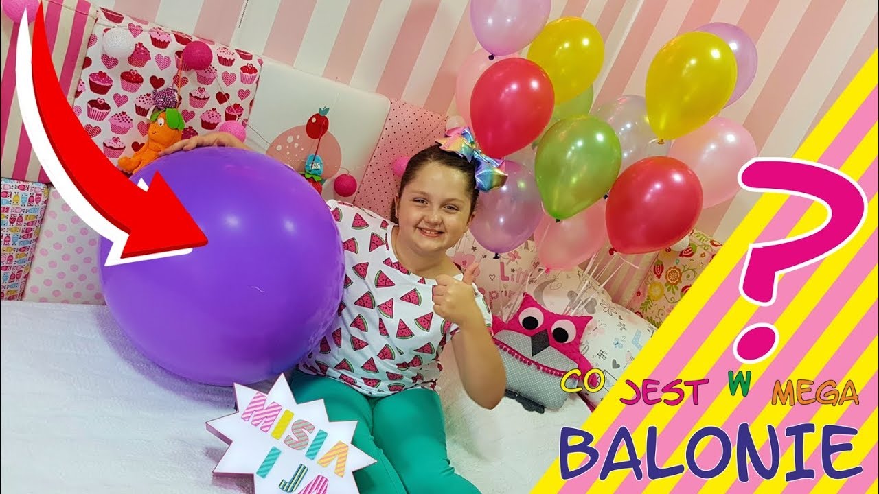 CO JEST UKRYTE W MEGA WIELKIM 🎈 BALONIE?
