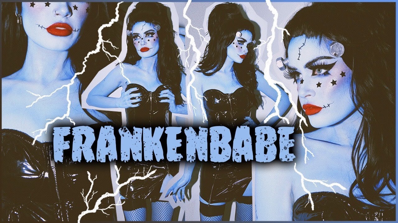 FRANKENBABE Full Costume + Makeup Tutorial! ASHTOBERFEST IV