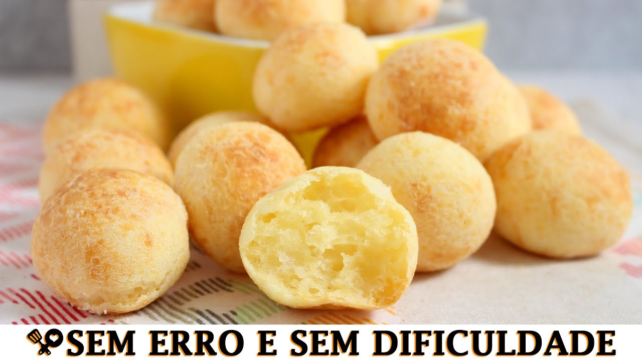 O MELHOR PÃO DE QUEIJO DO MUNDO  - RECEITAS QUE AMO