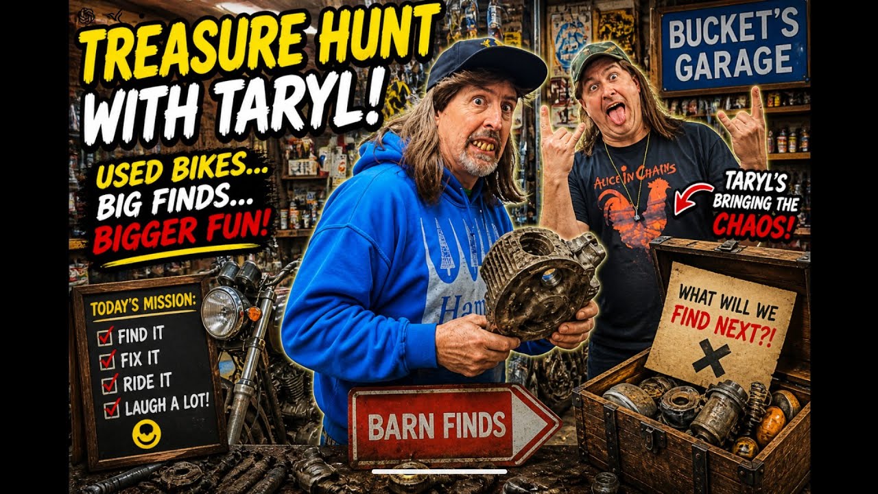 Taryl fixes all  Visits Buckets garage to buy some Equipment @TarylFixesAll   @bucketsgarage