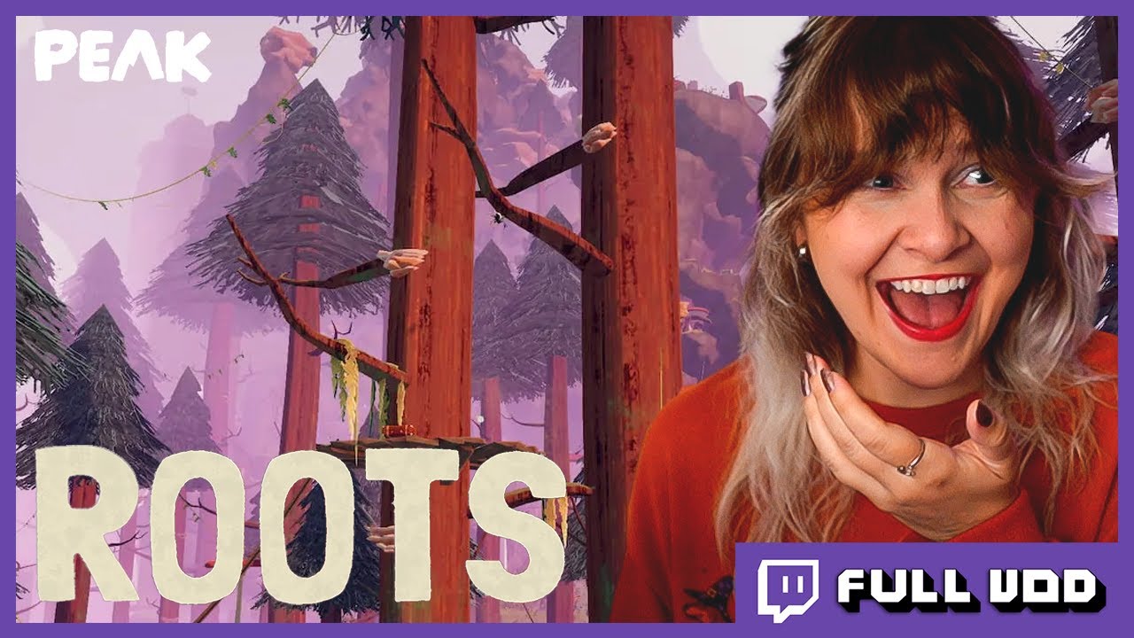 PEAK's New 'ROOTS' biome is a horror game... (Full VOD)