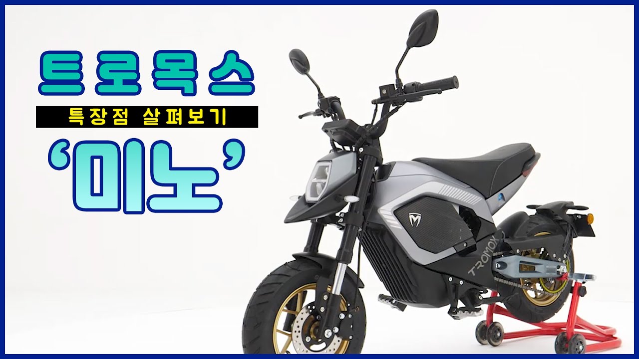 펀바이크 트로목스 미노, 특장점 알아보기 (TROMOX MINO)