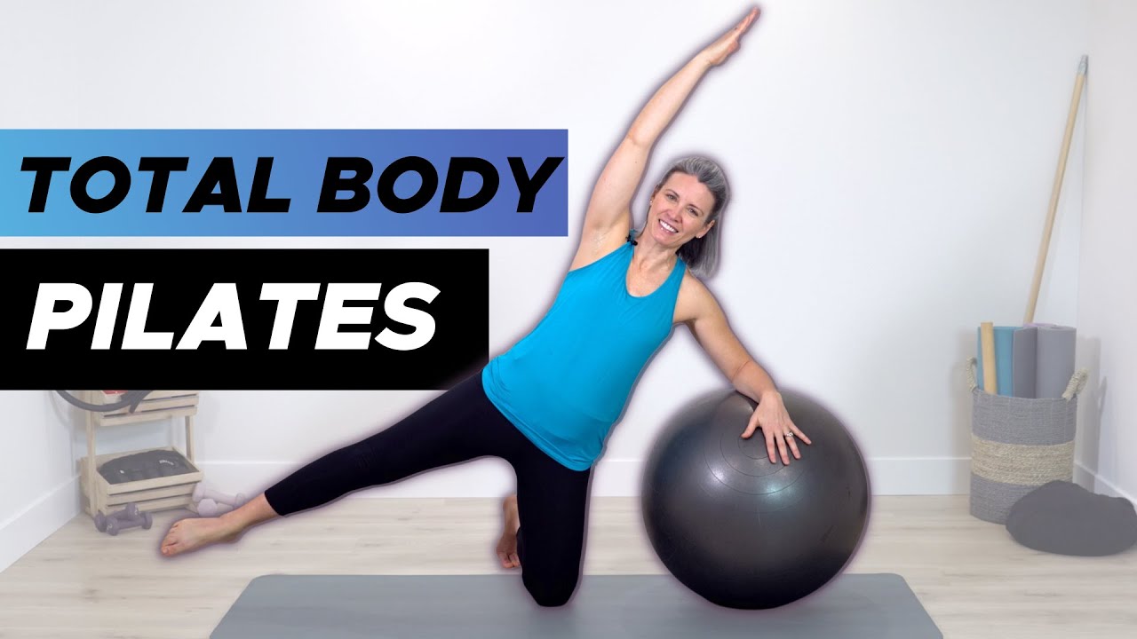 PILATES BALL WORKOUT | 20 MINUTE PILATES