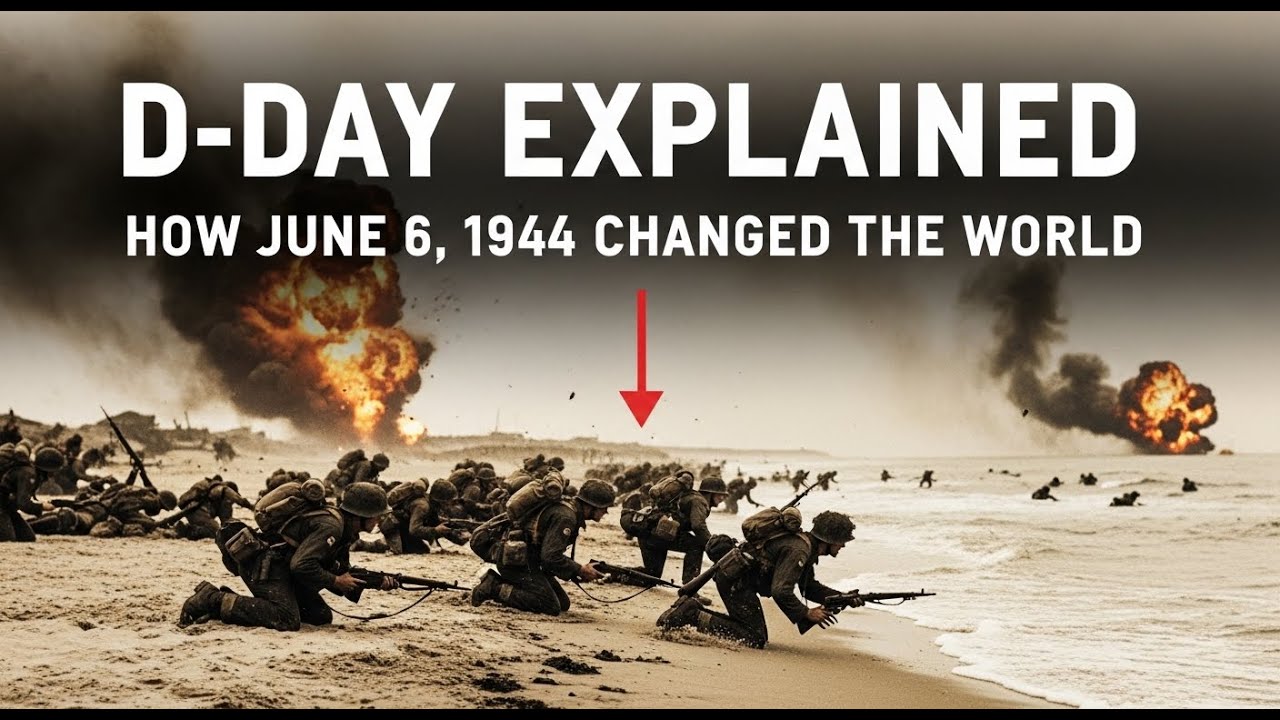 The D-Day invasion happened on June 6, 1944.