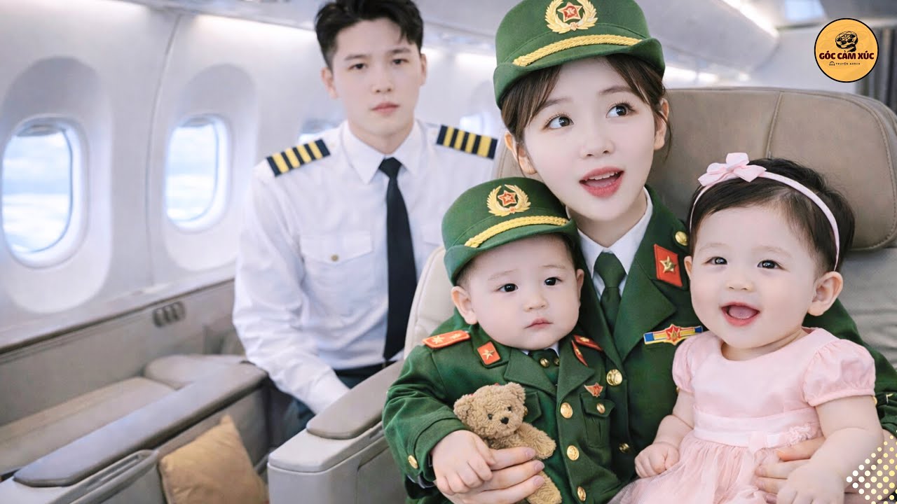 Về Quê Ăn Tết, Phi Công Chết Lặng Khi Gặp Lại Vợ Cũ Quân Nhân Dẫn Theo Hai Đứa Trẻ