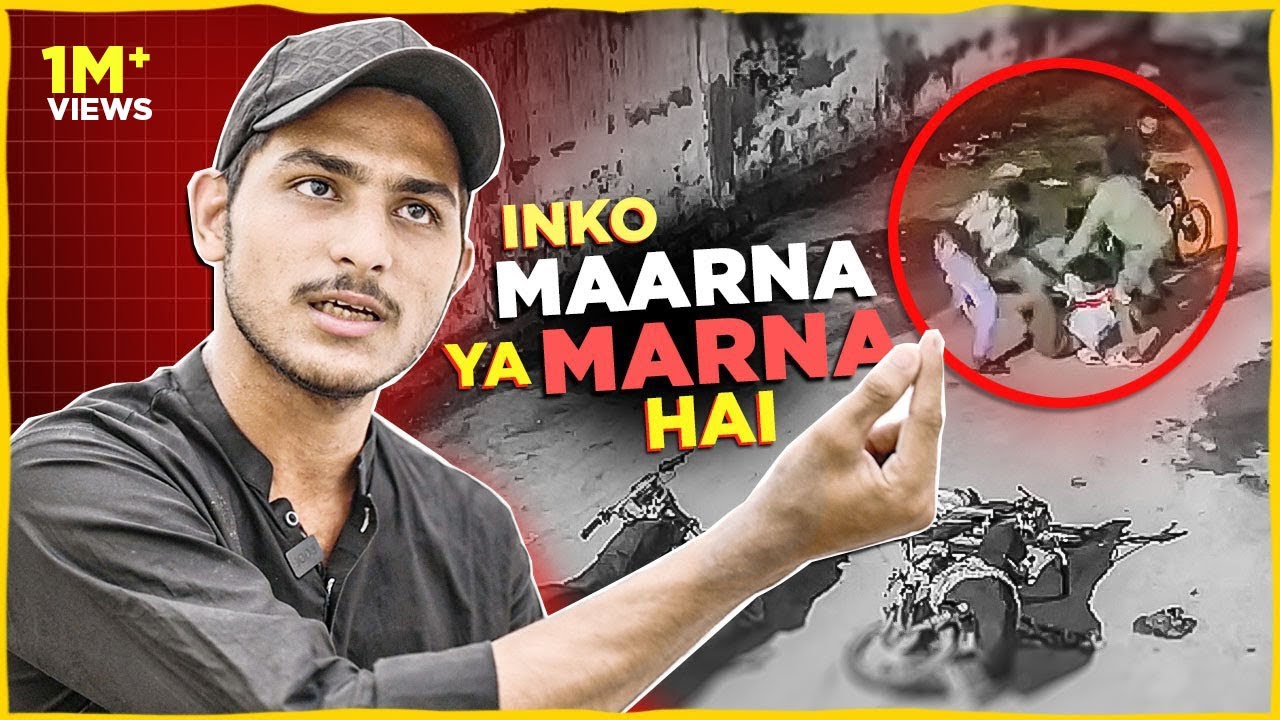 What did Hamdan do to prevent a robbery attempt against him | Karachi street crime | Viral CCTV