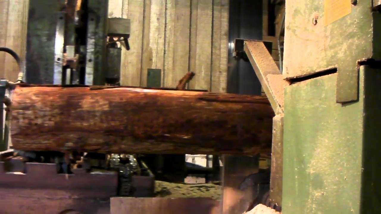 TRURO SAWMILLS STENNER BANDMILL INFEED LOGDECK