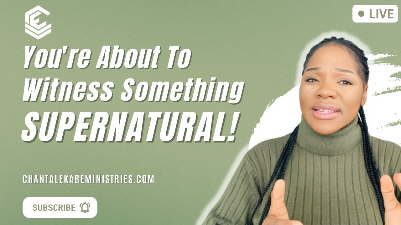 Stand Still, Something Supernatural Is About To Happen. Let's pray || Powerful Prophetic Prayer